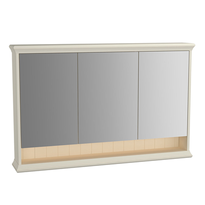 VALARTE DOLAPLI AYNA, 120 CM, MAT FİLDİŞİ