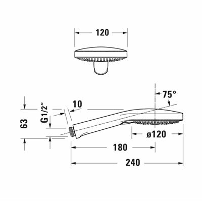 Duravit El Duşu, 3 Fonksiyonlu