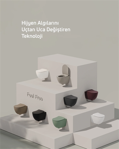 FREE RİM-OFF ASMA KLOZET BEYAZ