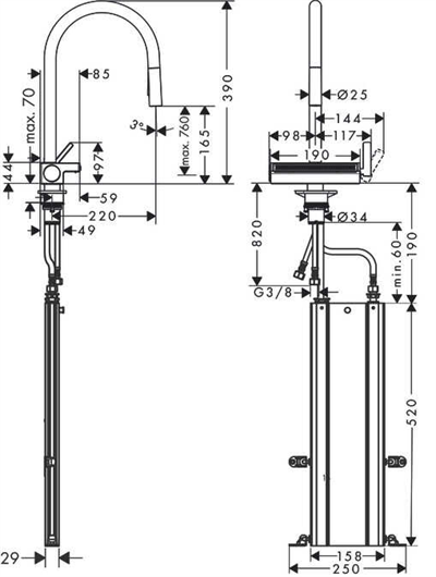 AQUNO M8122 TEK KOL.EVİYE BATARYASI 170SPİ.SBOXPÇO