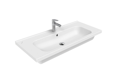 İDEAL ETAJERLİ LAVABO 100CM TAŞ.DLİ. - BEYAZ