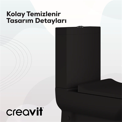 LARA REZERVUAR SİYAH MAT