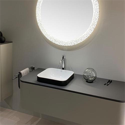 HAPPY D.2 PLUS ÇANAK LAVABO 40CM İÇ BEYZ DIŞ M.ANT