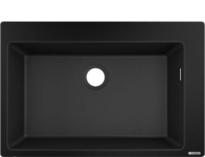 S510-F660 TEZGAH ÜSTÜ EVİYE 660 SİYAH