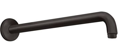 DUŞ DİRSEĞİ 389MM MAT SİYAH