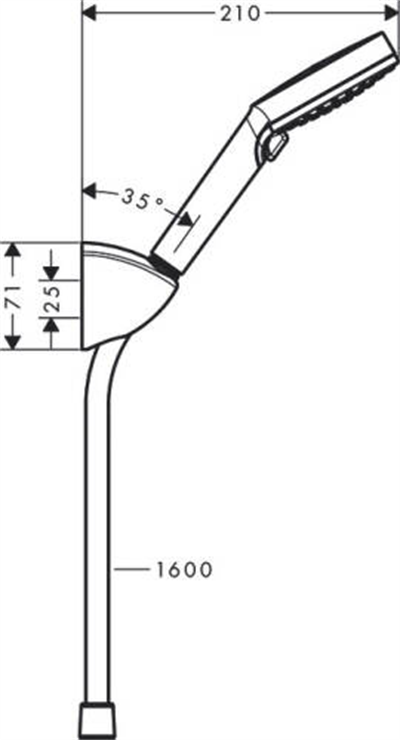 EL DUŞU SETİ VARİO 160 CM