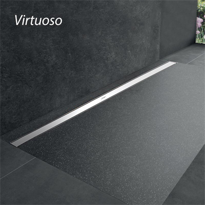 Hüppe Virtuoso Duş Kanalı 40 cm Mat 48 L Yandan Sifon