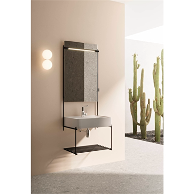 VİT EQUAL LAVABO ÜNİTESİ, 60CM, RAFLI