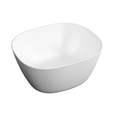 PLURAL KARE YÜKSEK ÇANAK LAVABO 45 CM MAT BEYA
