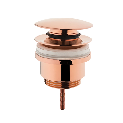 LAVABO YUVARLAK SÜZGECİ UNIVERSAL  (BASMALI) BAKIR