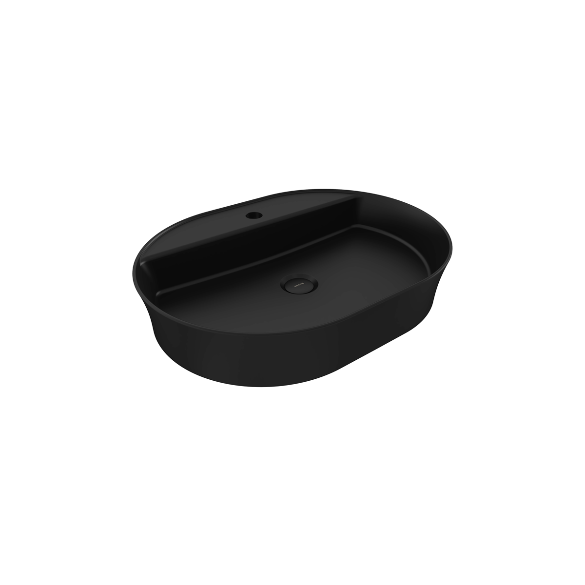 PARMA TEZGAH ÜSTÜ LAVABO 50 CM - MAT SİYAH