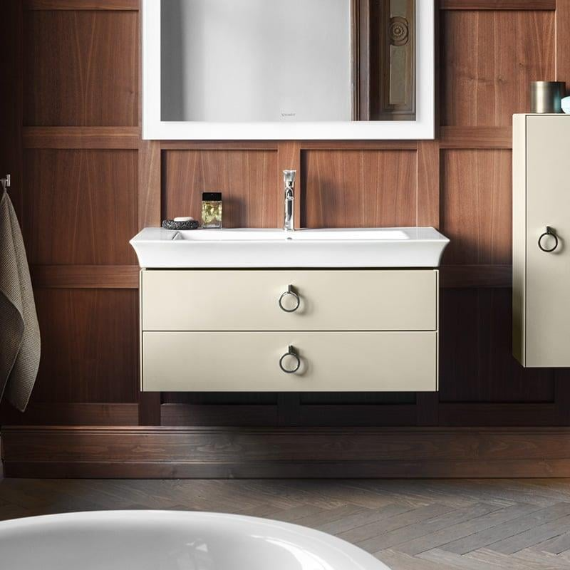 WHİTE TULİP 105 CM LAVABO DOLABI Ç.ÇEKMECE P.VİZON