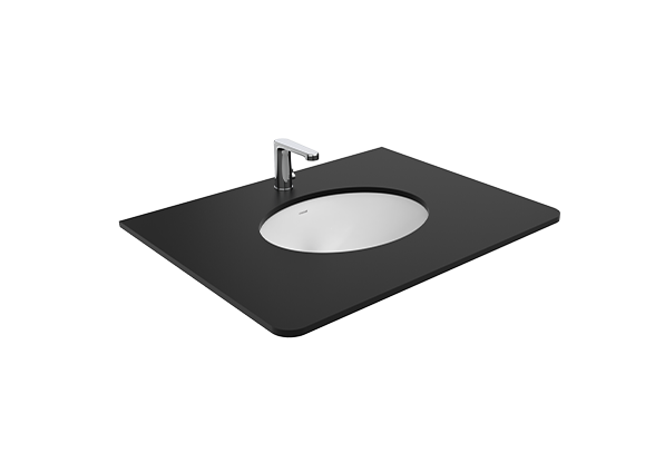 TEZGAHALTI LAVABO 40-52 CM BEYAZ