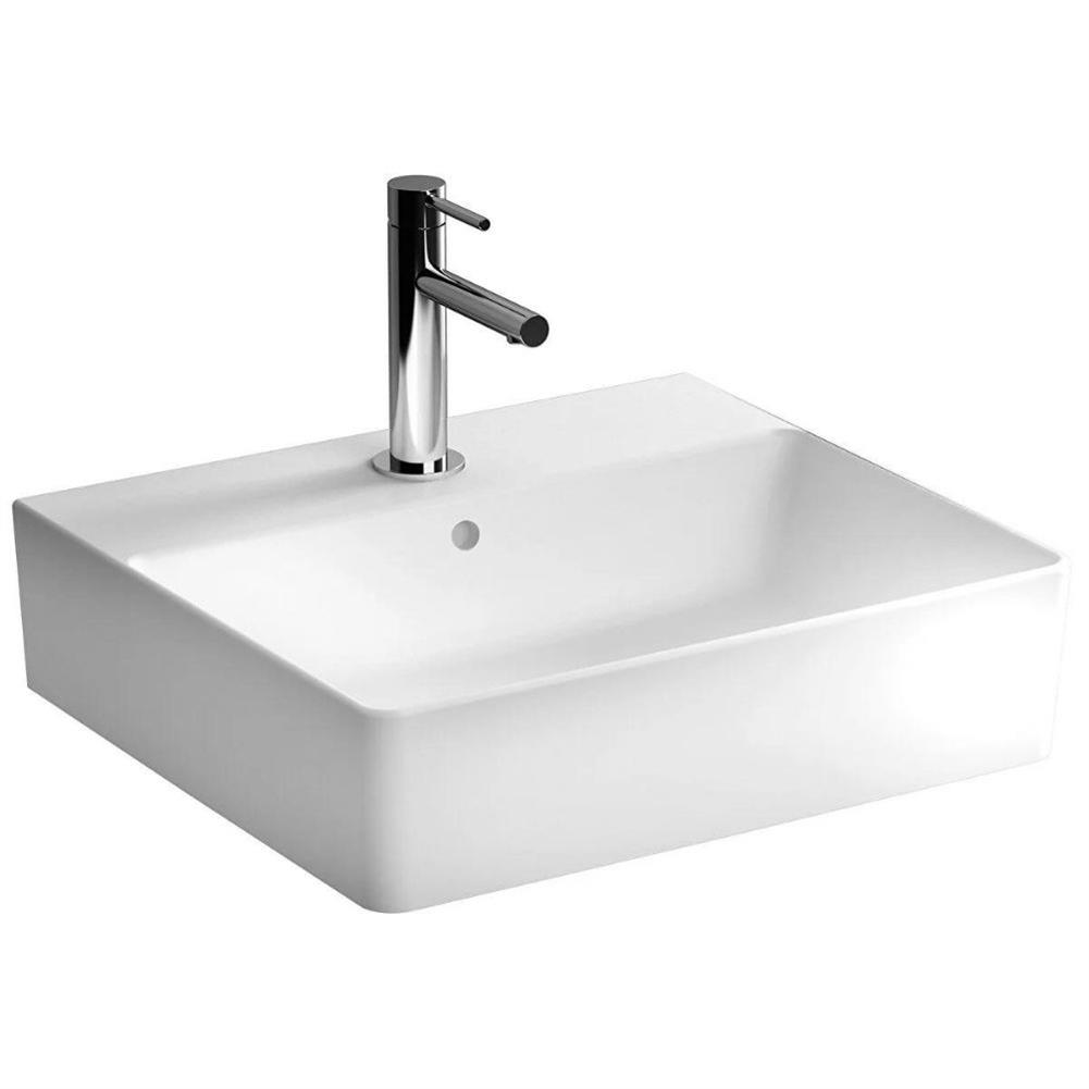 NUO DİKDÖRTGEN LAVABO, 50CMORTA ARM.DELİKLİ,BE