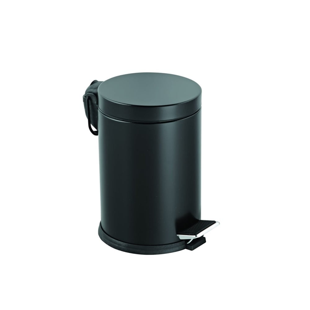 STANDART PEDALLI ÇÖP KOVASI SİYAH 3L