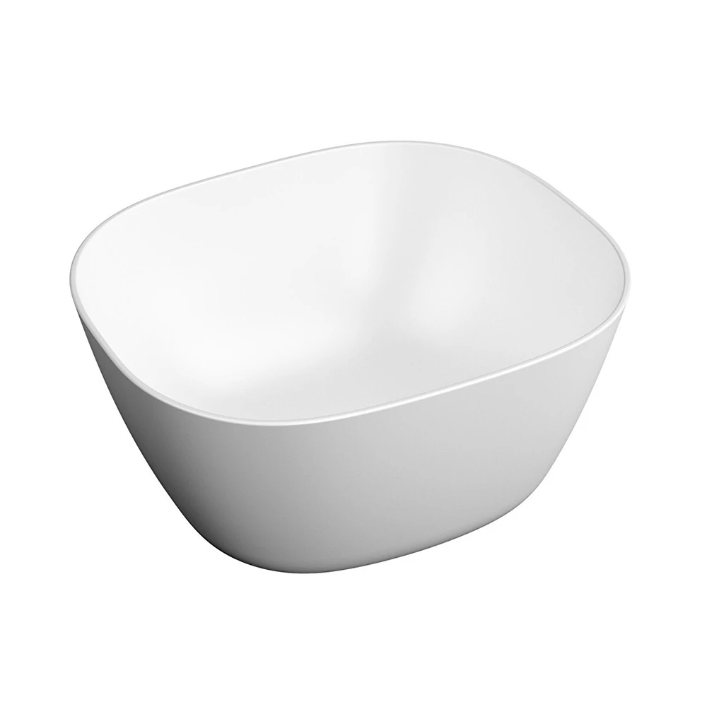 PLURAL KARE YÜKSEK ÇANAK LAVABO 45 CM MAT BEYA