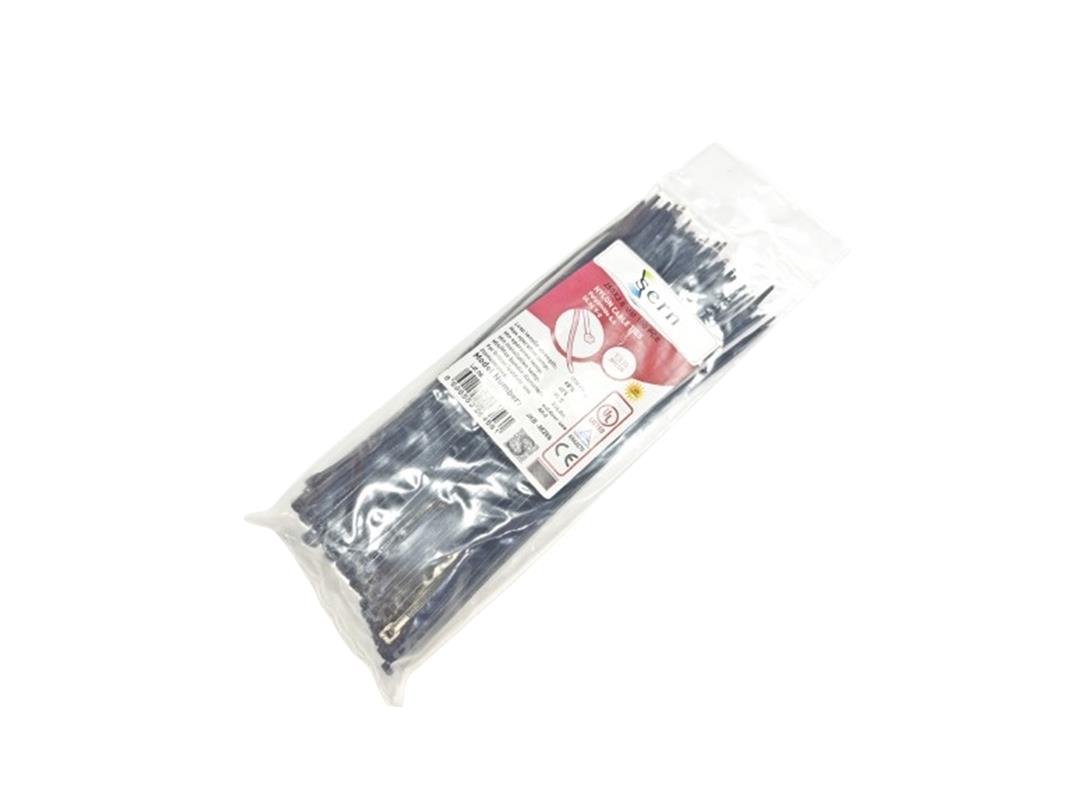 06. Cable Ties and Accessories25cm Standard Black Cable Ties – 3.6mm Width Heavy-Duty Plastic Zip Ties – Pack of 10025cm Standard Black Cable Ties – 3.6mm Width Heavy-Duty Plastic Zip Ties – Pack of 100