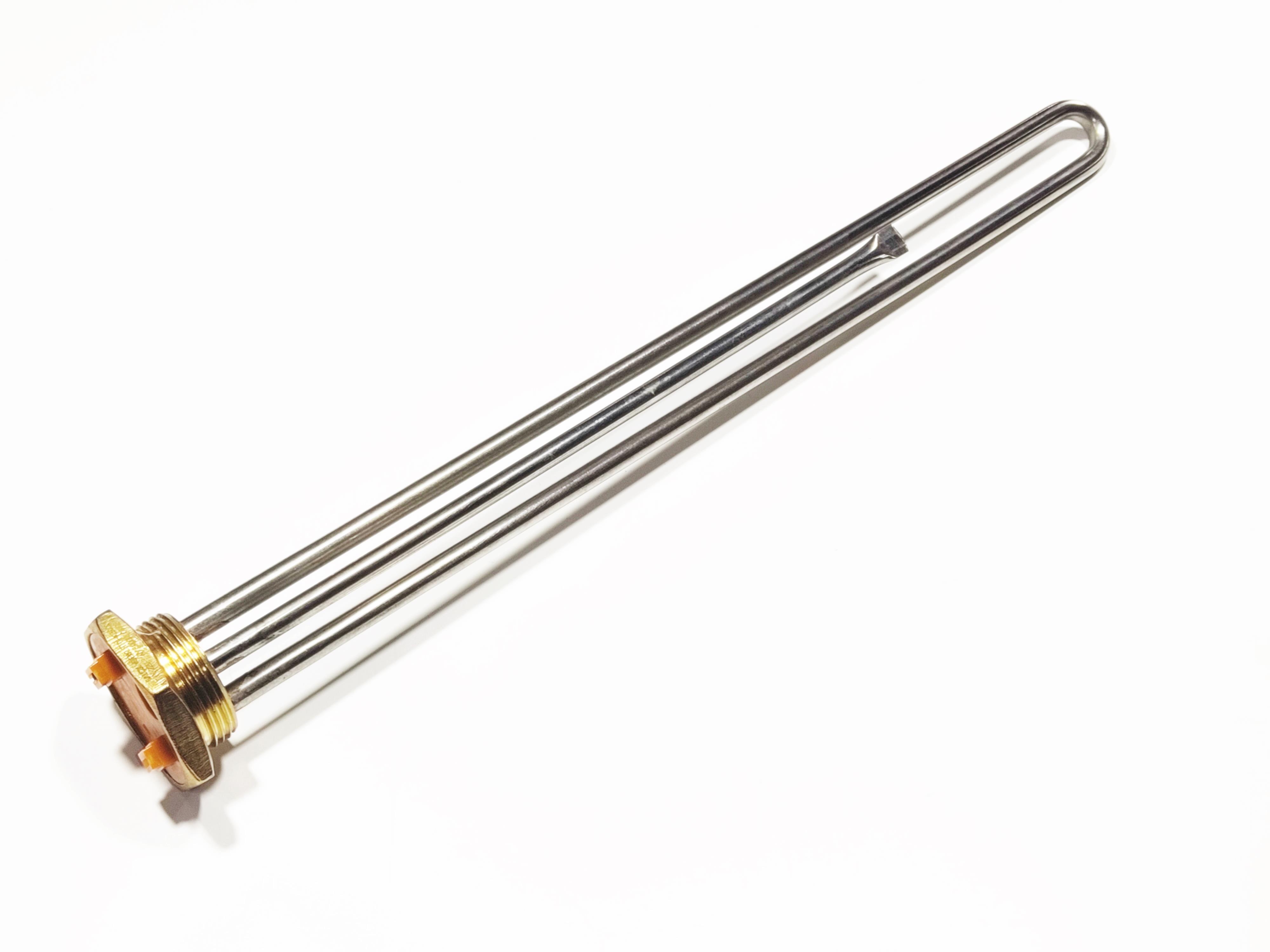 SERN 40cm 3000W Chrome Solar Water Heater Element – 230V – No Thermostat