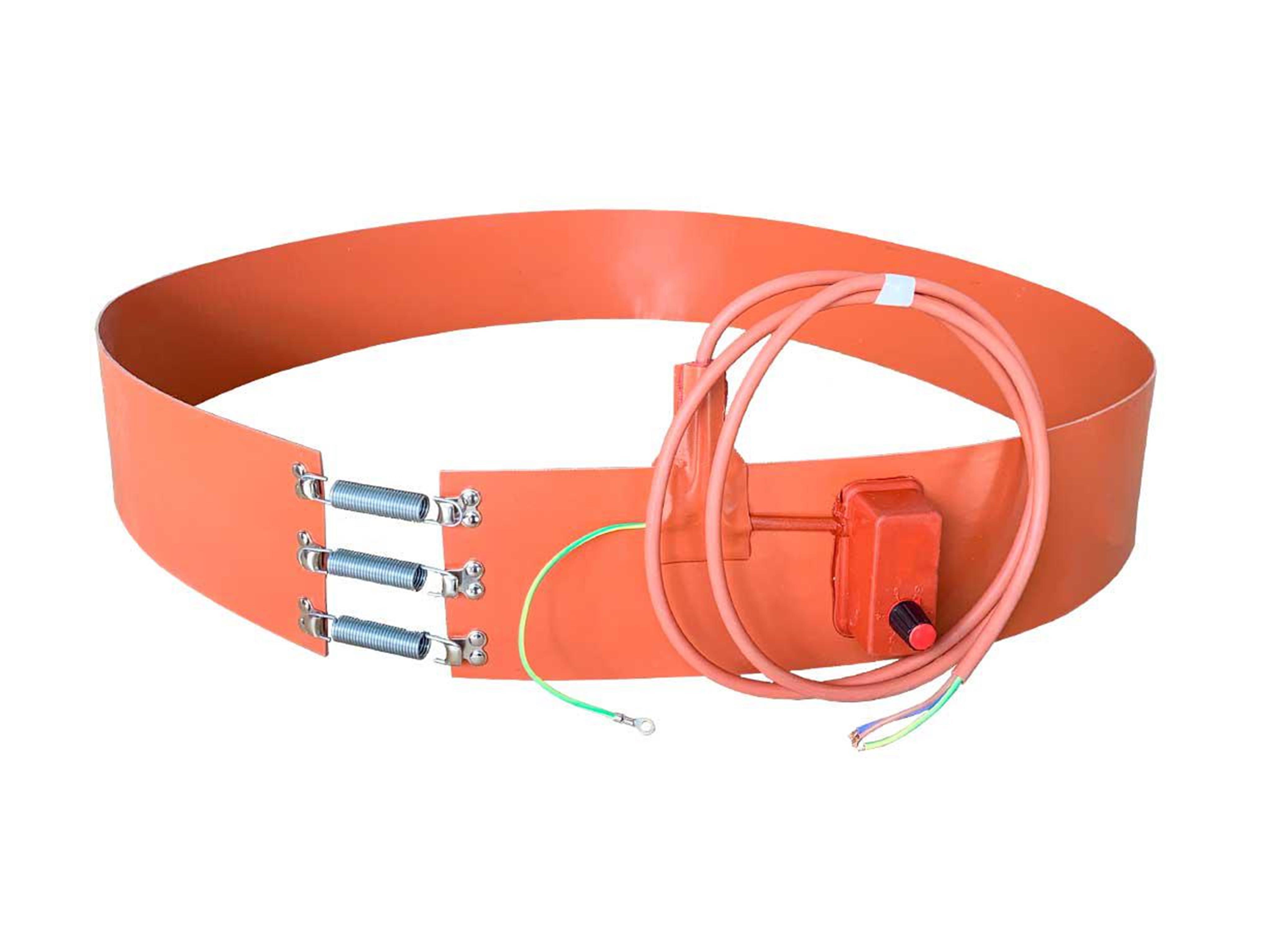 12.Industrial Process HeatersDrum Heater Band with Adjustable Thermostat – 230V – 1500WDrum Heater Band with Adjustable Thermostat – 230V – 1500W