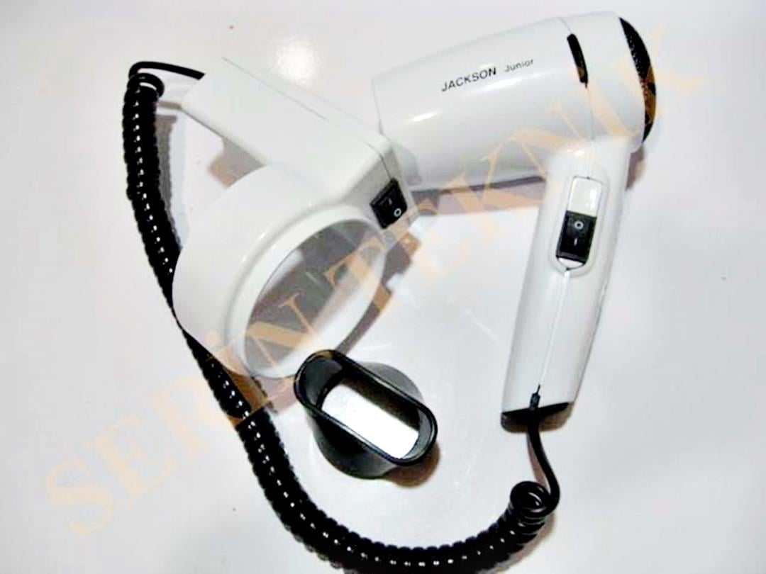 Jackson Junior Otel Tipi Saç Kurutma Makinesi - Spiral Kablolu 