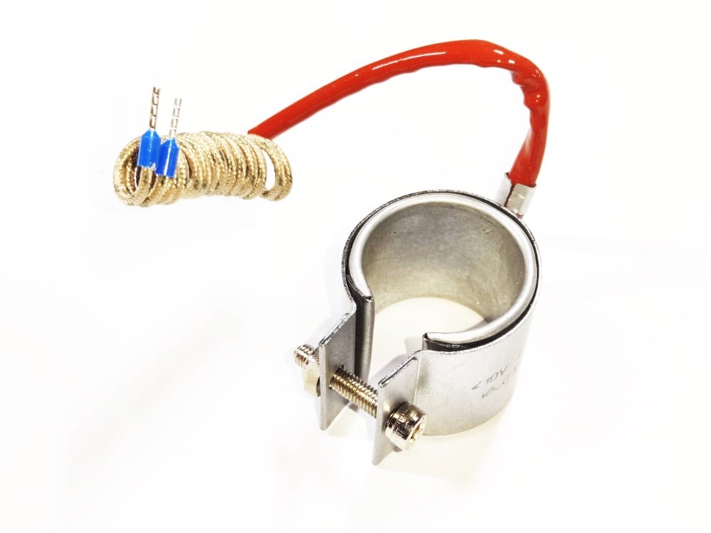 Clamp Nozzle Heater Heating Element 30mm Diameter - 35mm Length - 170W - 220V Armored Cable