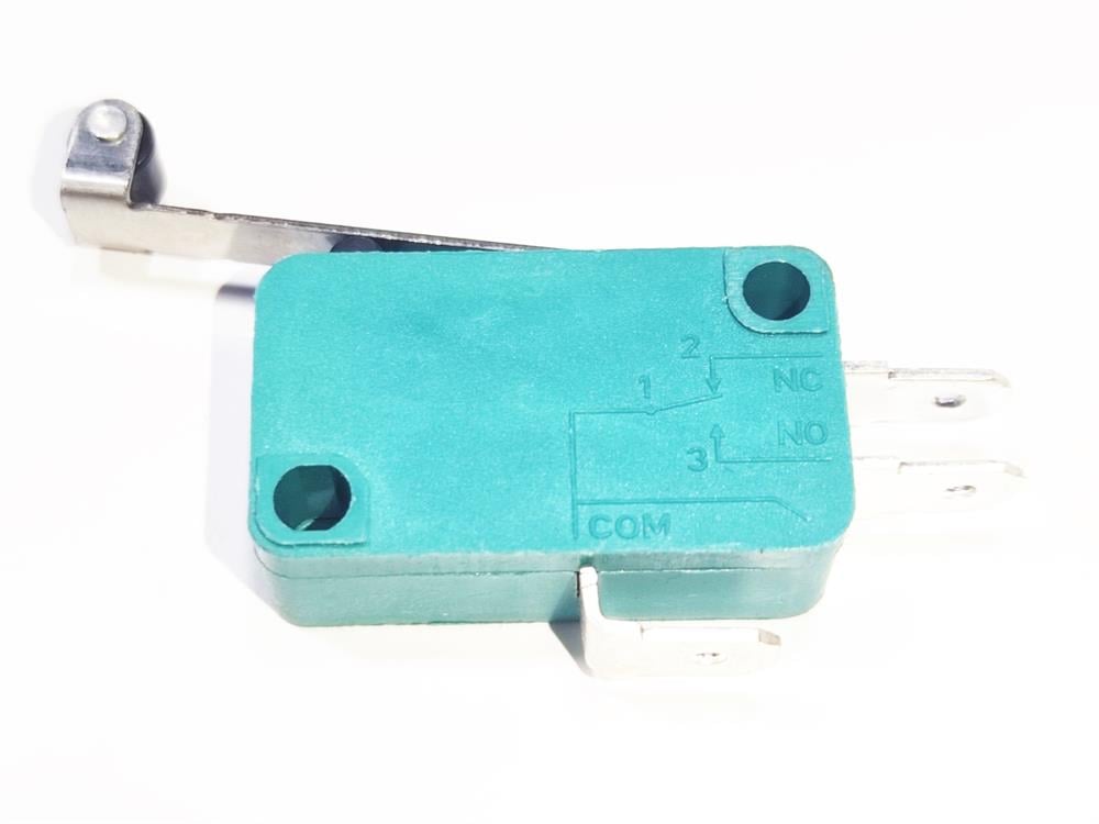 Micro Switch Roller Switch – 16A 230V – Turquoise Colour – For Egg Incubators and Poultry Hatchers
