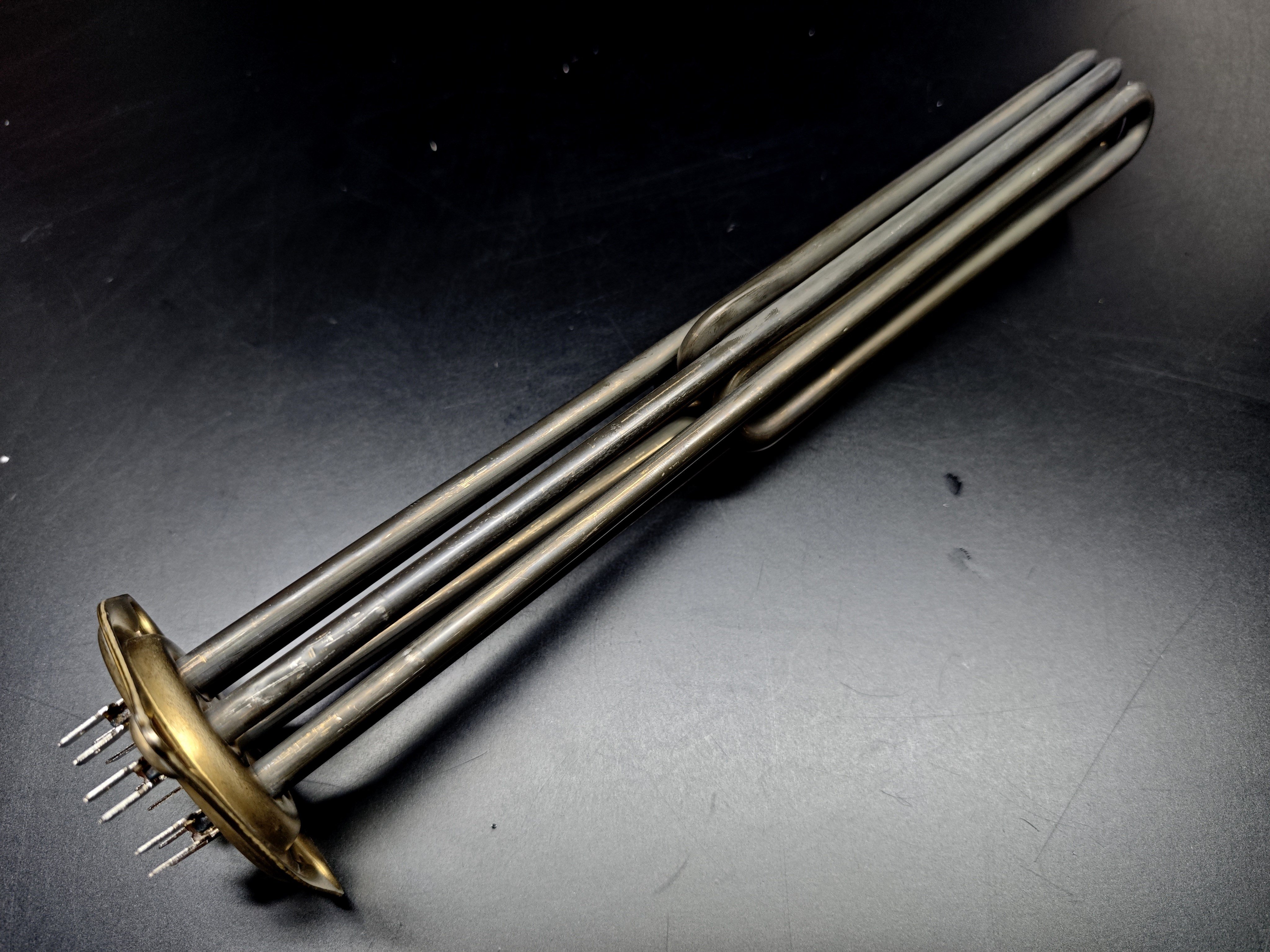 16.RICA Heating ElementsRICA R 5079584 Bent Triangular Flange Immersion Heating Element 230V/400V 9000W Socket Type With Pocket 35cm CR304RICA R 5079584 Bent Triangular Flange Immersion Heating Element 230V/400V 9000W Socket Type With Pocket 35cm CR304