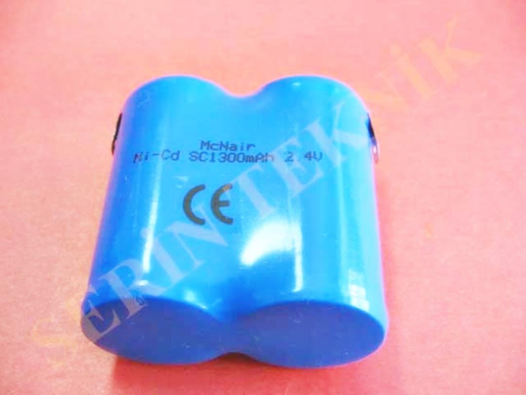 Şarjlı Süpürge İkili Yan Pil 2,4V 