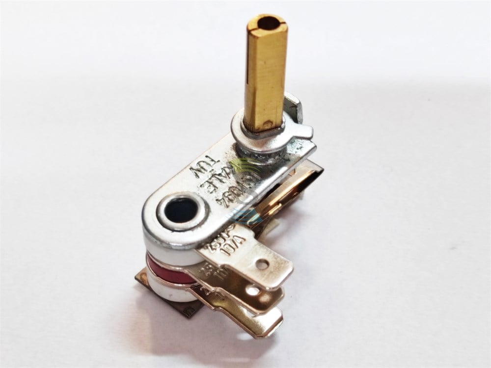 Sern 3-Terminal Bimetal Thermostat 10A 230V 250 Degree for Samovar Stove Toaster