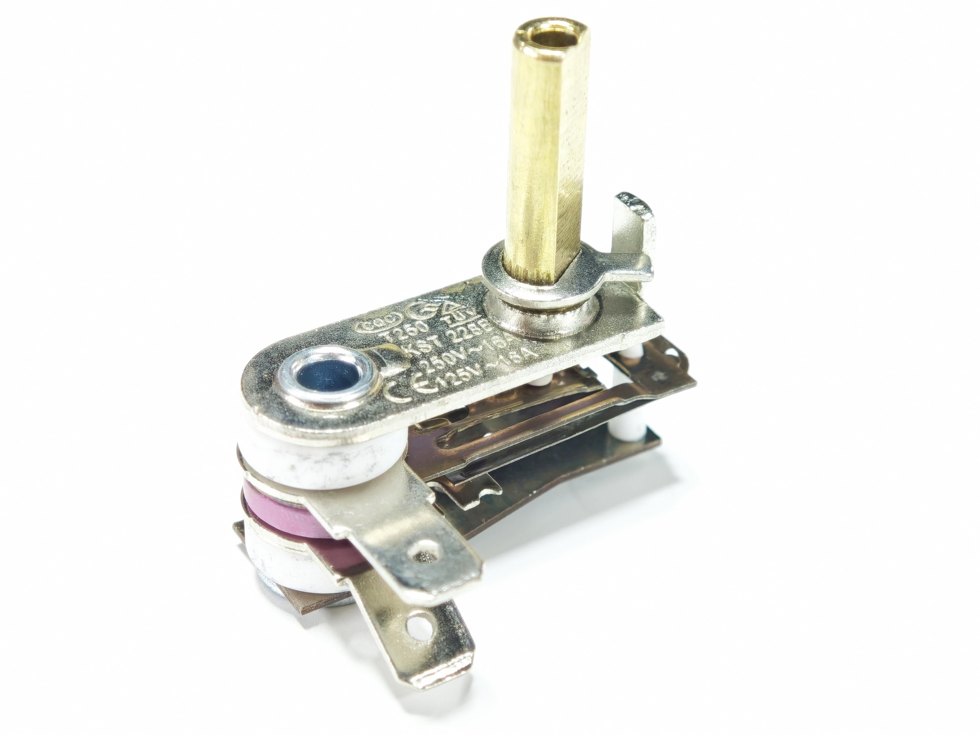 04.Bimetal ThermostatsSern Bimetal Thermostat Compatible with Armagan and Yonca Samovar and Tea Set Machines Two-Terminal 10A 250°C 230VSern Bimetal Thermostat Compatible with Armagan and Yonca Samovar and Tea Set Machines Two-Terminal 10A 250°C 230V
