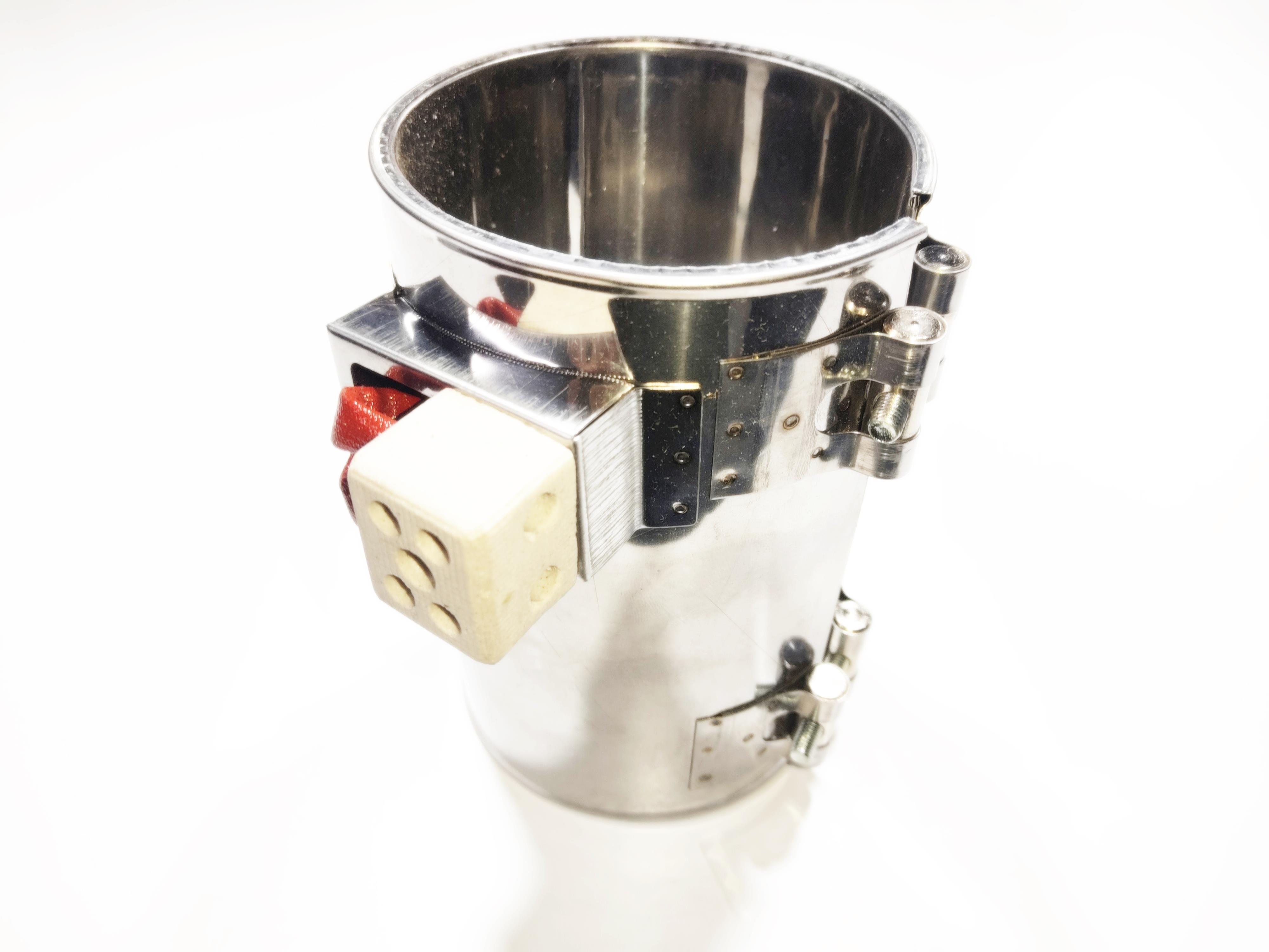 95mm Diameter - 160mm Length - 1250W - 220V Swaging Clamp Nozzle  Isıtıcı Rezistans Heating Element Resistance 