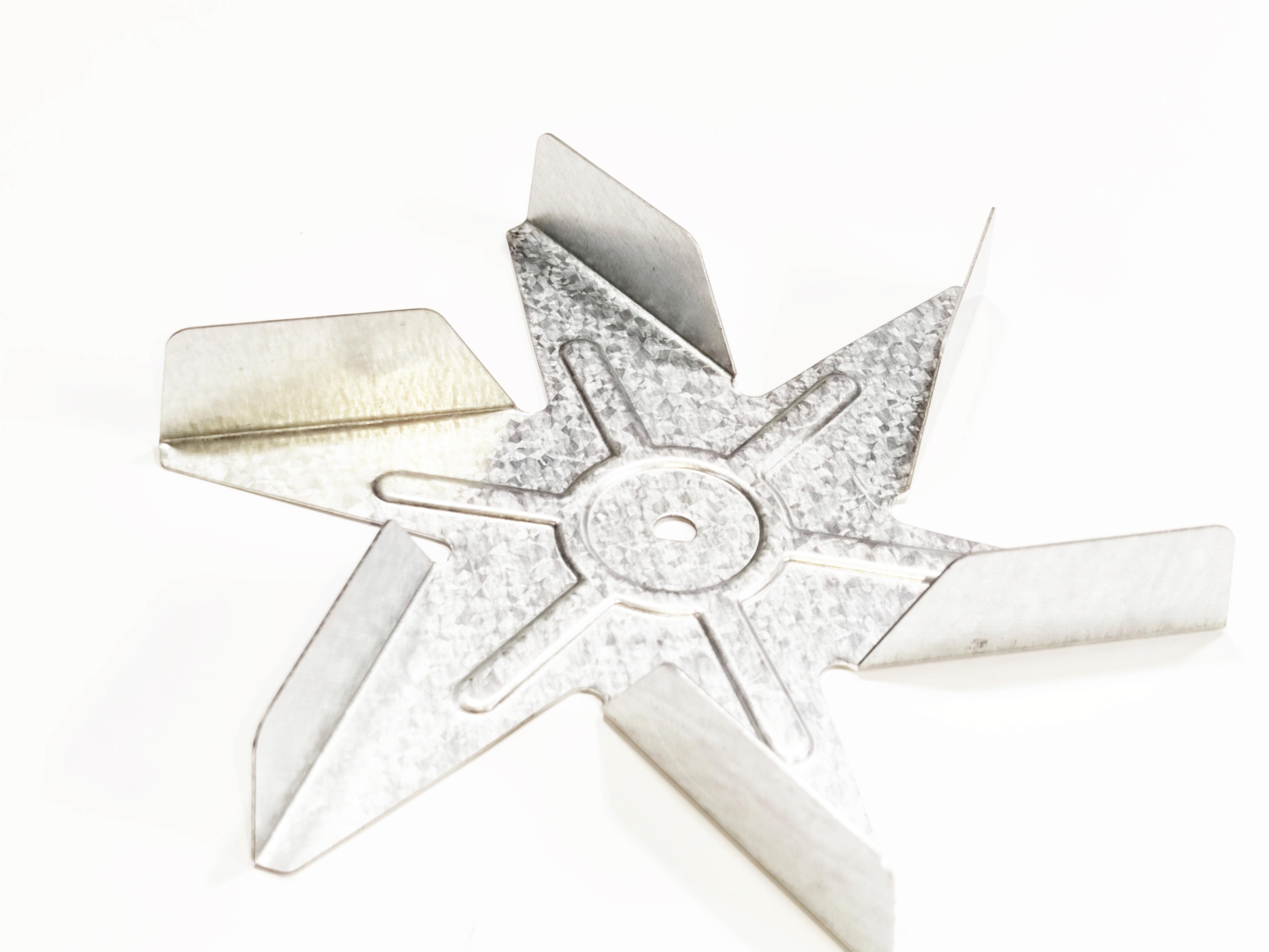 Turbo Oven Fan Motor with Metal Blade – Durable Steel Construction