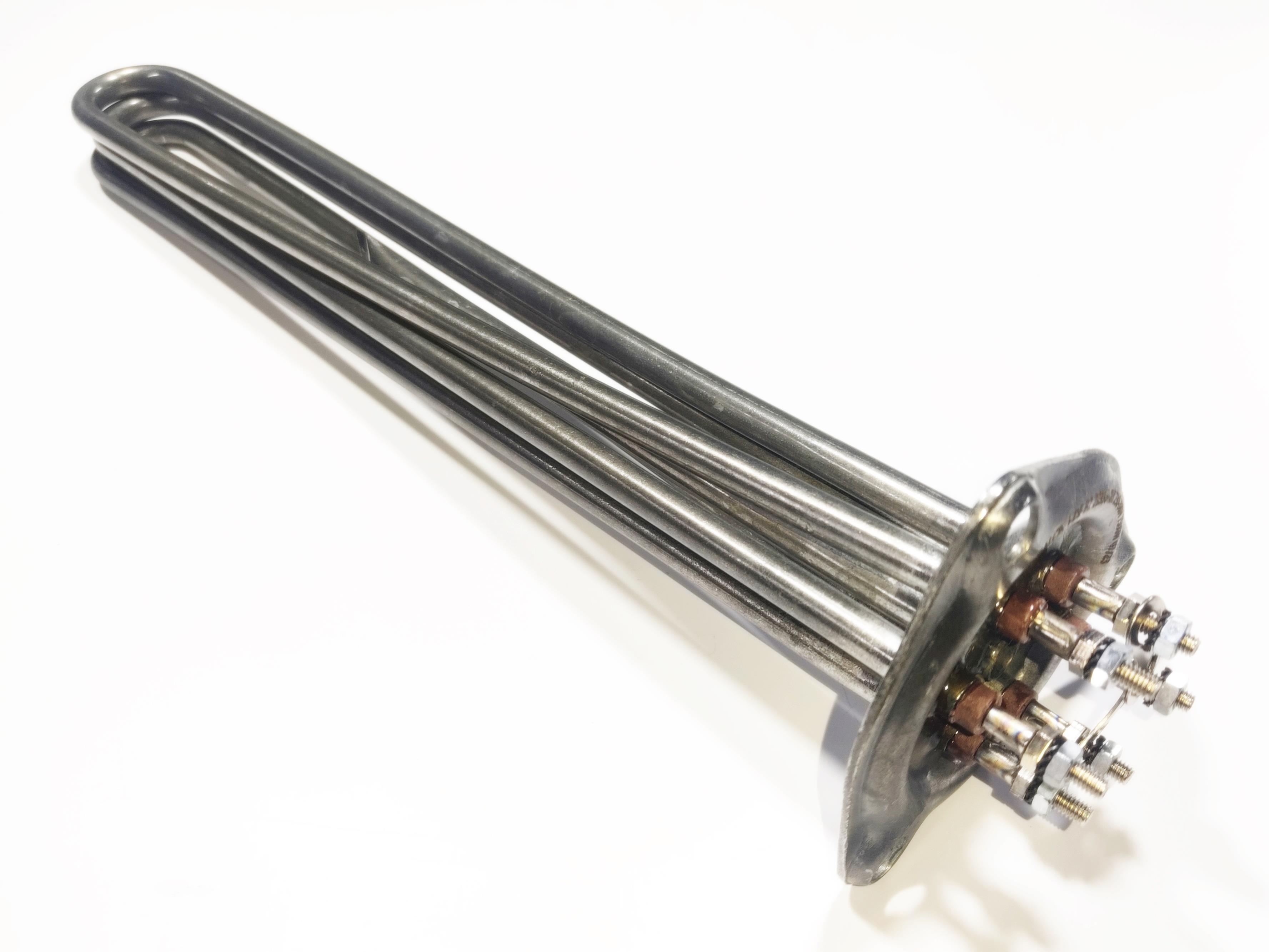 Large Triangular 35cm 7500W 380V Three-Phase Dishwasher Heater Heating Element CR304