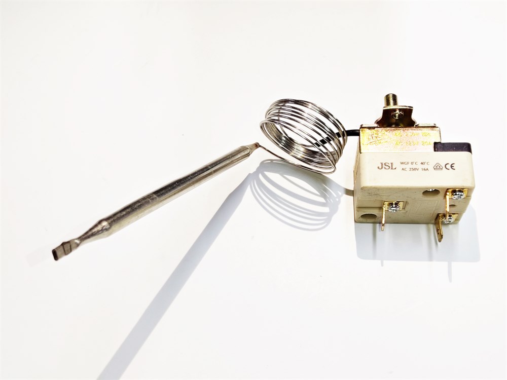 SERN 0–40°C Adjustable Thermostat 230V | Double Pole | Porcelain Tail