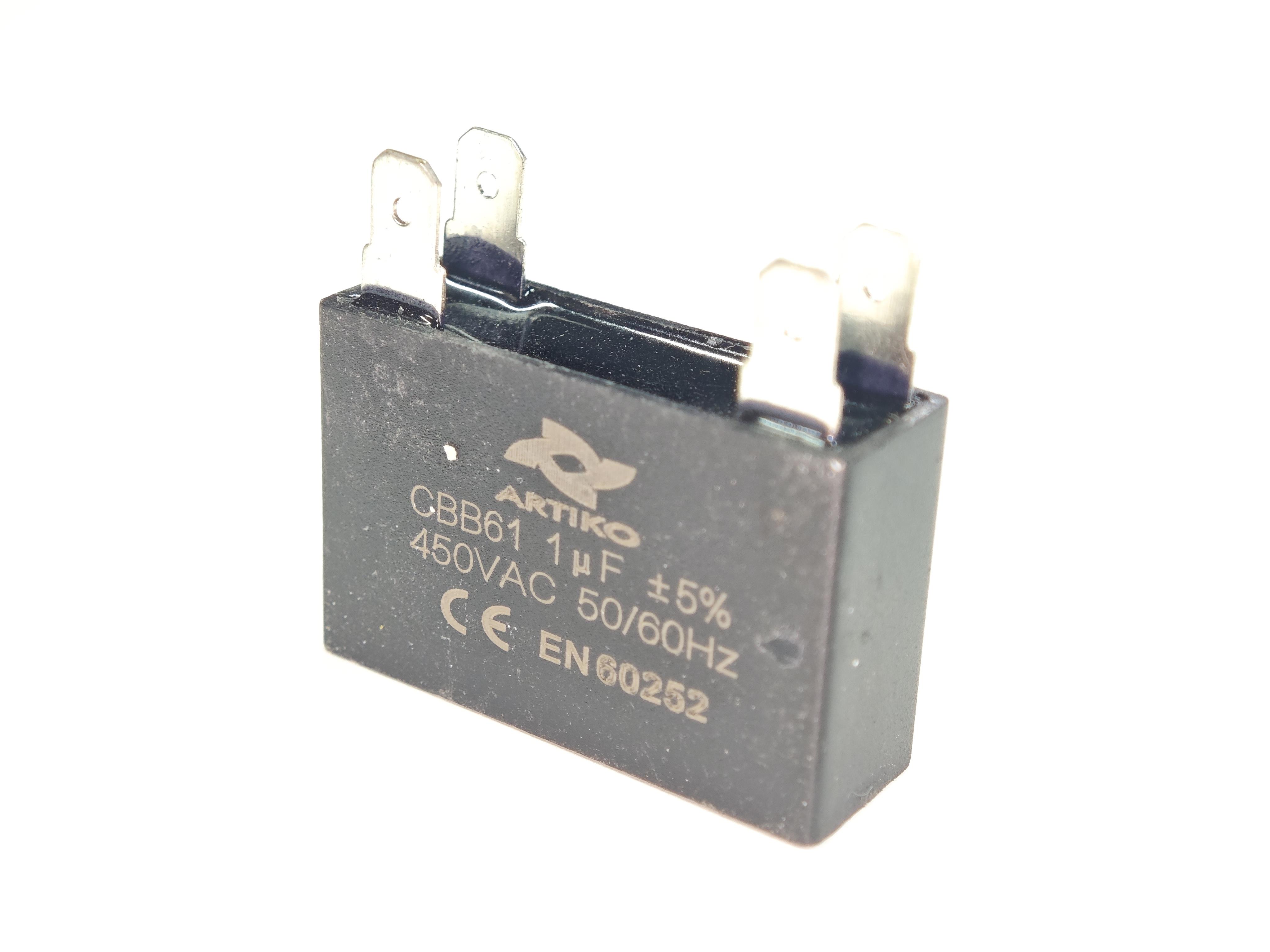 08.Capacitors1 µF 450V AC Square Capacitor for Fan and Air Conditioner | HVAC Motor Start Capacitor1 µF 450V AC Square Capacitor for Fan and Air Conditioner | HVAC Motor Start Capacitor