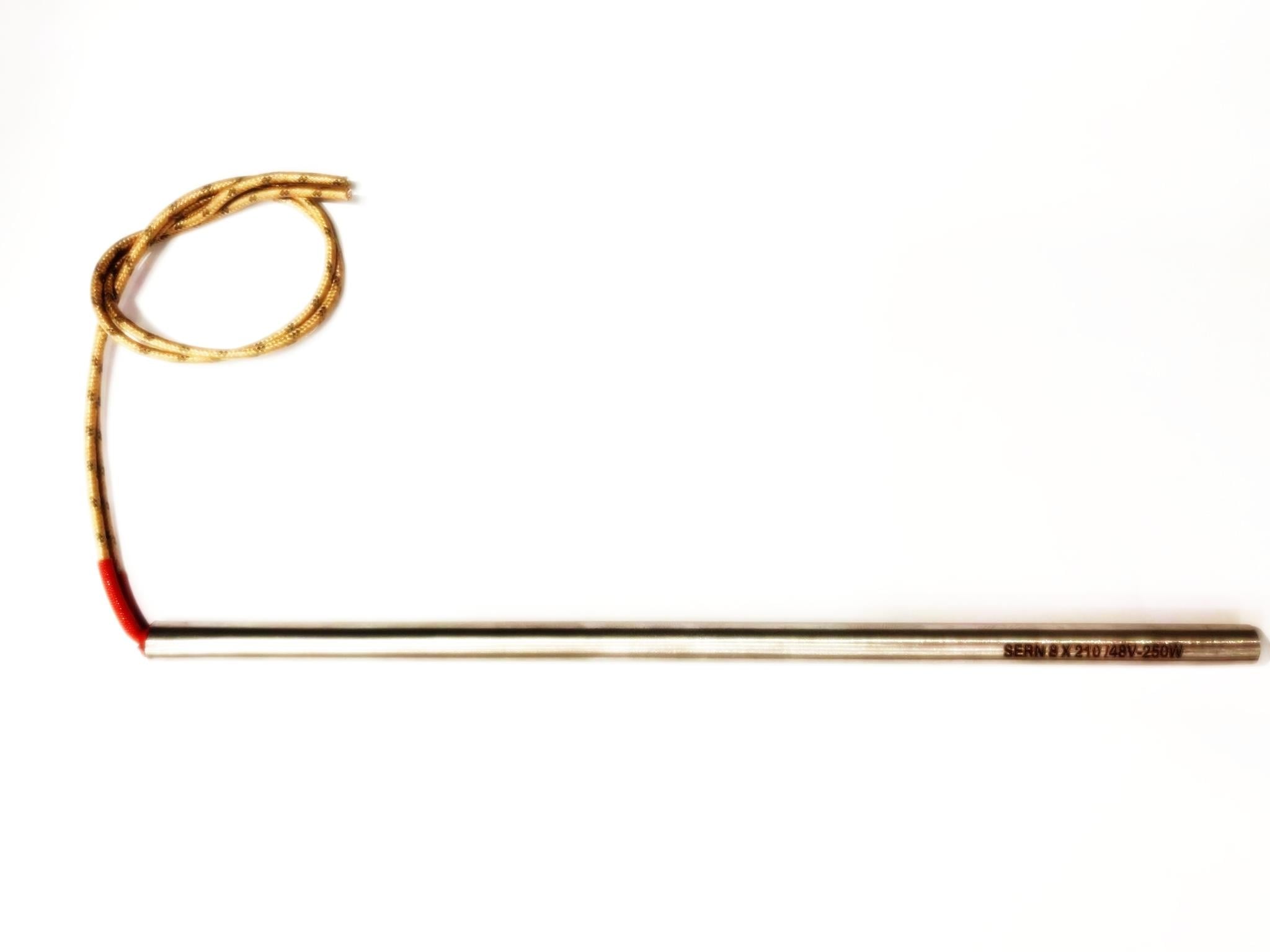 Cartridge Heater 10mm Diameter x 300mm Length 900W 48V for Packaging Machine Applications