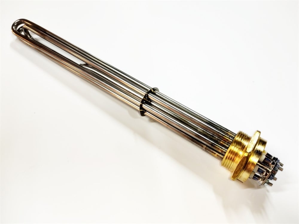1.5 Inch 304Cr 10000W 230/380V 40cm Three-Phase Industrial Heating Elements / Heating Resistance