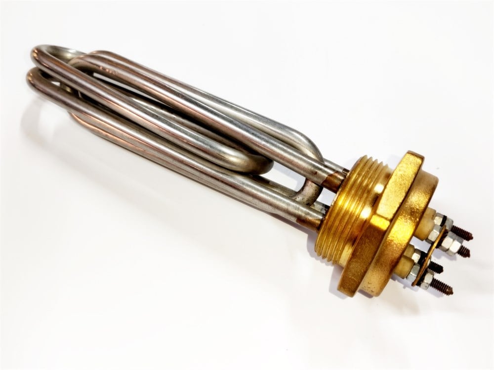 1.5 Inch 304Cr 2800W 230V Malkan Type 20cm Industrial Heating Elements / Heating Resistance