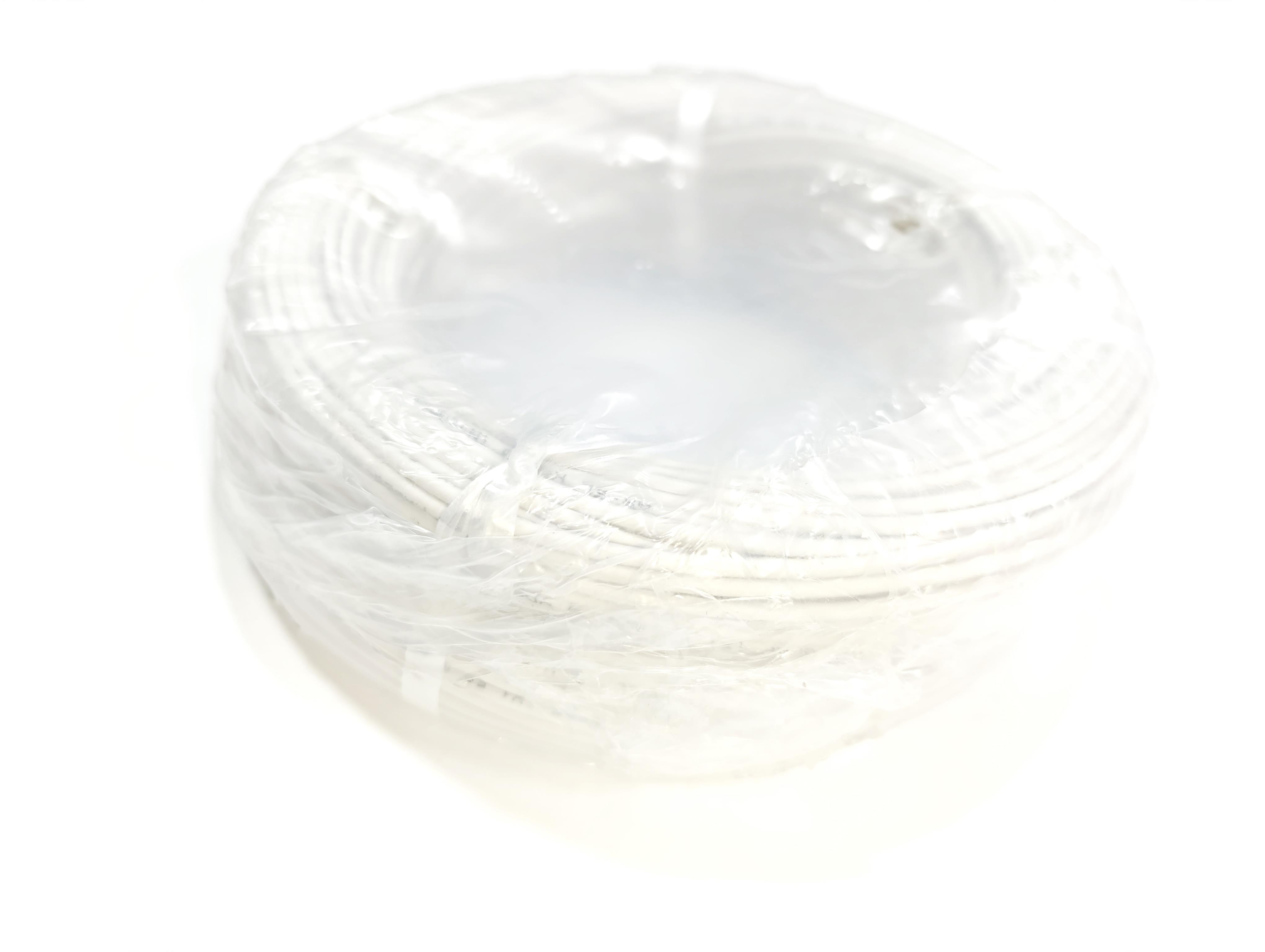 1,5mm Yanmaz Silikon Kablo TTR Beyaz Renk 