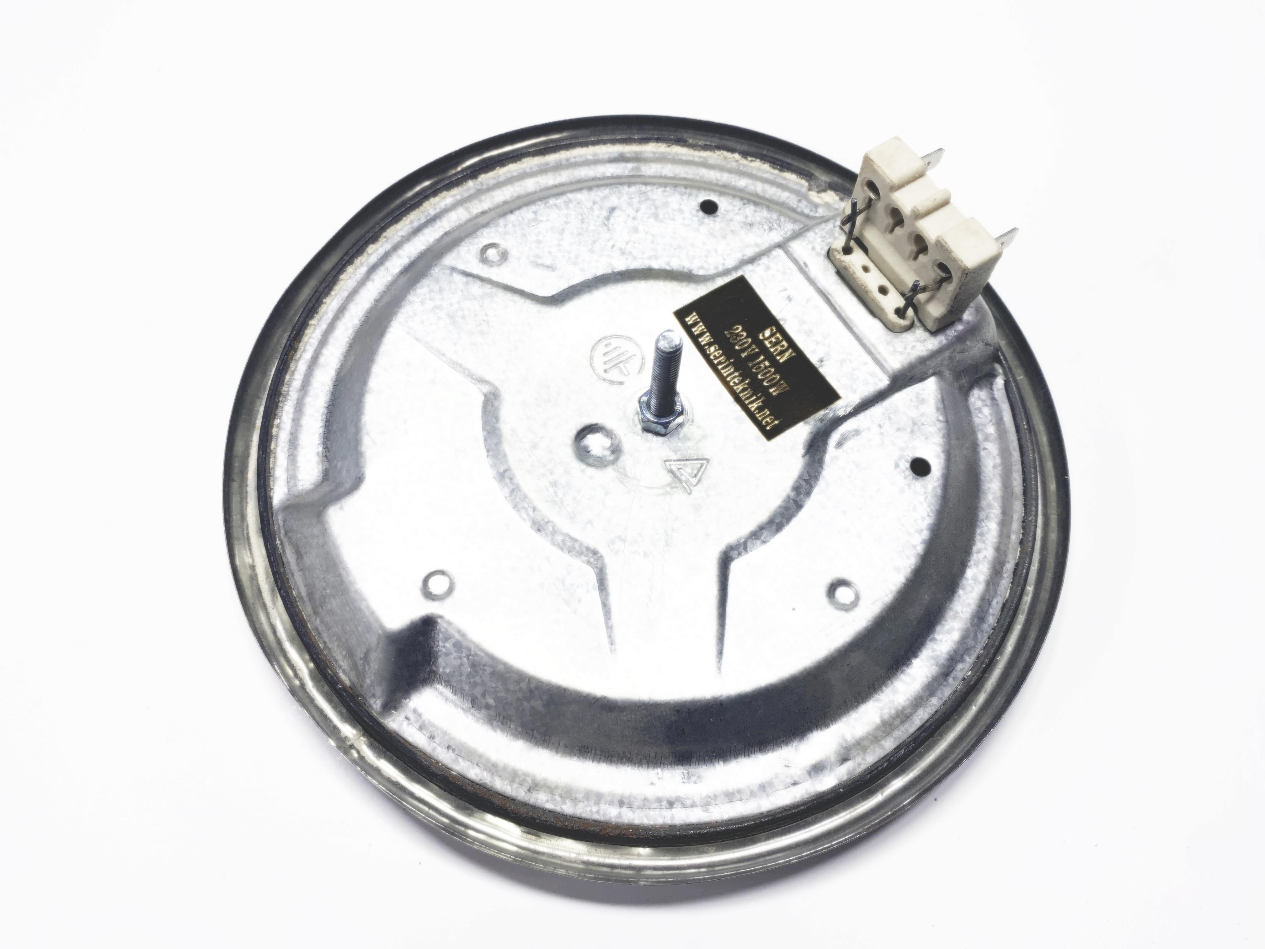 02.Round Hot Plates180mm 1500W 230V Hot Plate with 2-Pin Socket180mm 1500W 230V Hot Plate with 2-Pin Socket