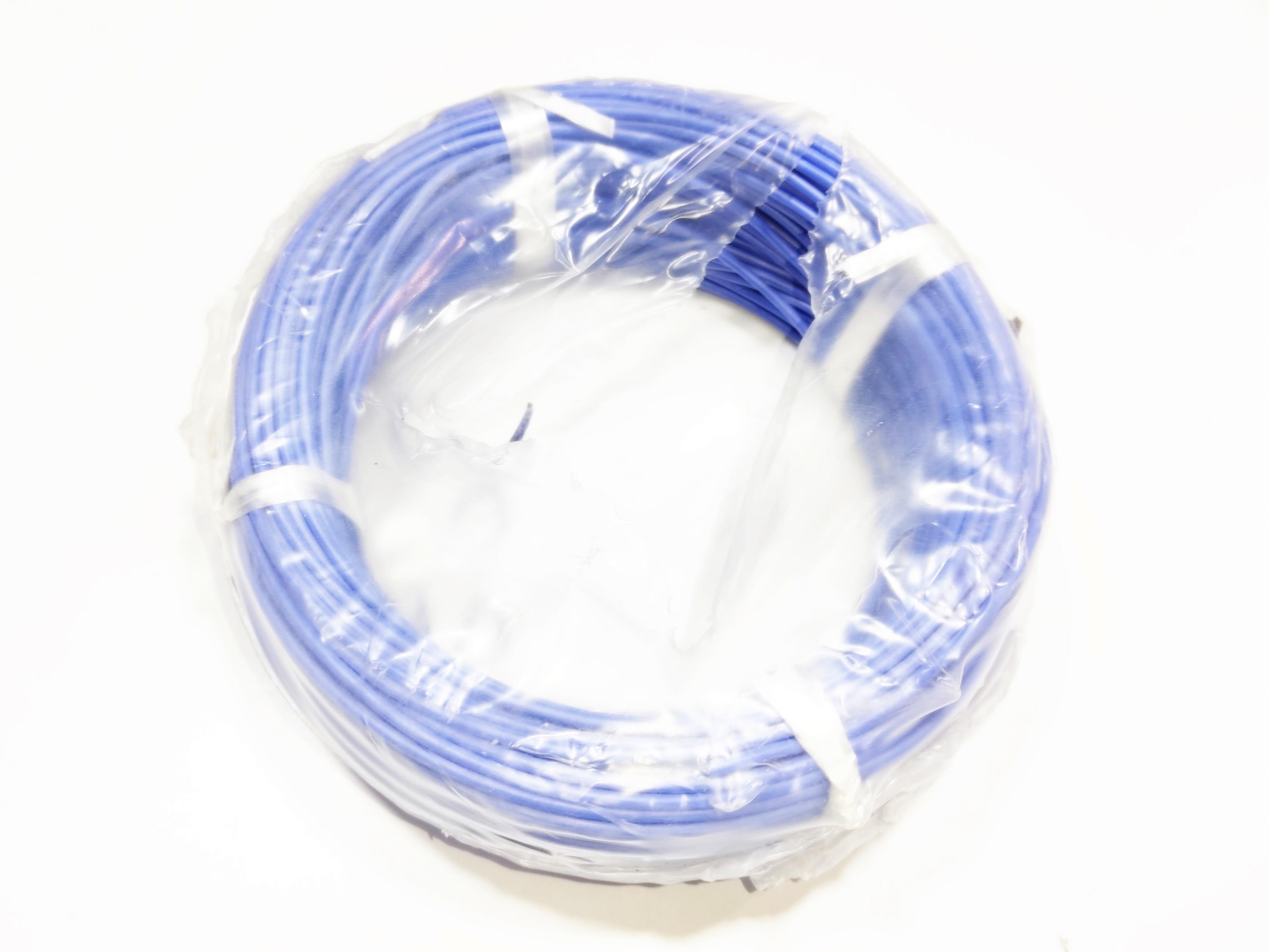 05.Cable and Plug Group1mm Yanmaz Silikon Kablo TTR Mavi Renk 1mm Yanmaz Silikon Kablo TTR Mavi Renk 
