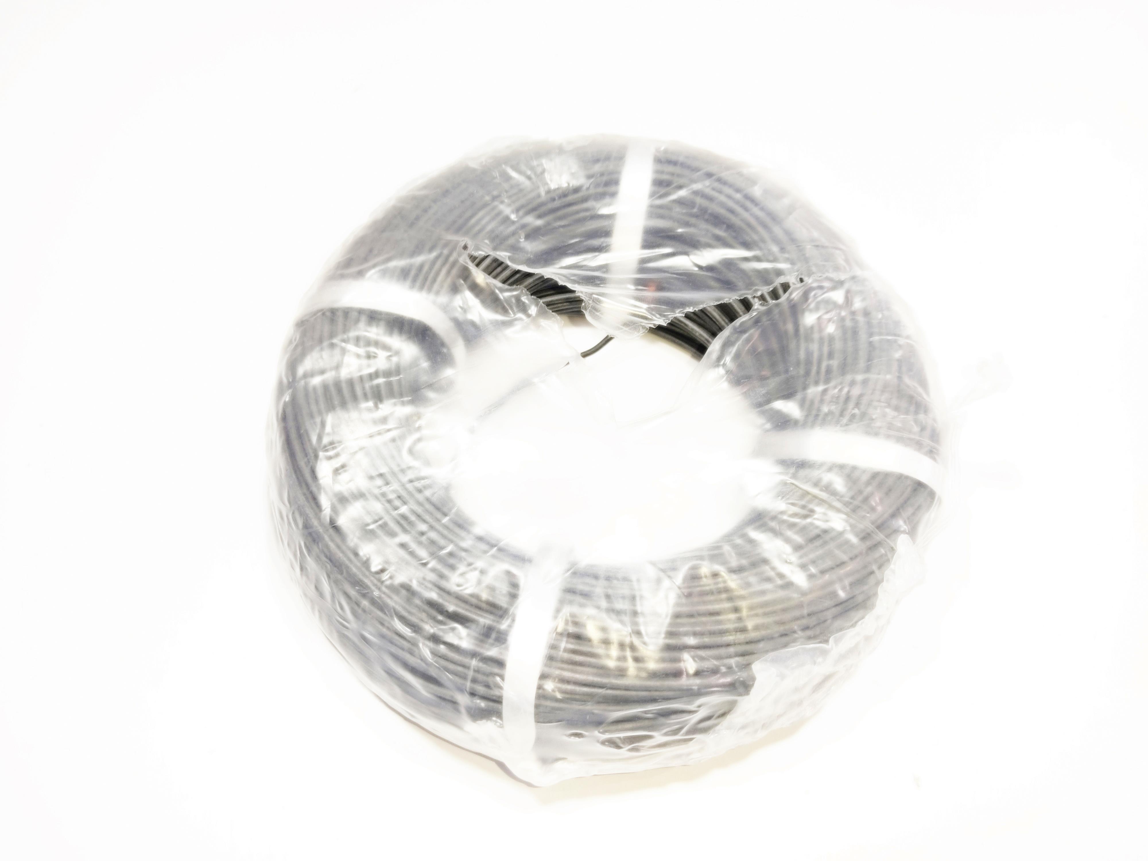 05.Cable and Plug Group1mm Yanmaz Silikon Kablo TTR Siyah Renk 1mm Yanmaz Silikon Kablo TTR Siyah Renk 