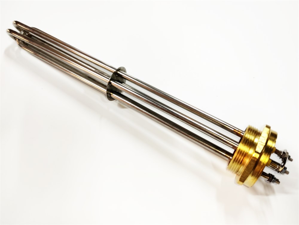2 Inch 304Cr 10000W 230/380V 40cm Three-Phase Industrial Heating Elements / Heating Resistance