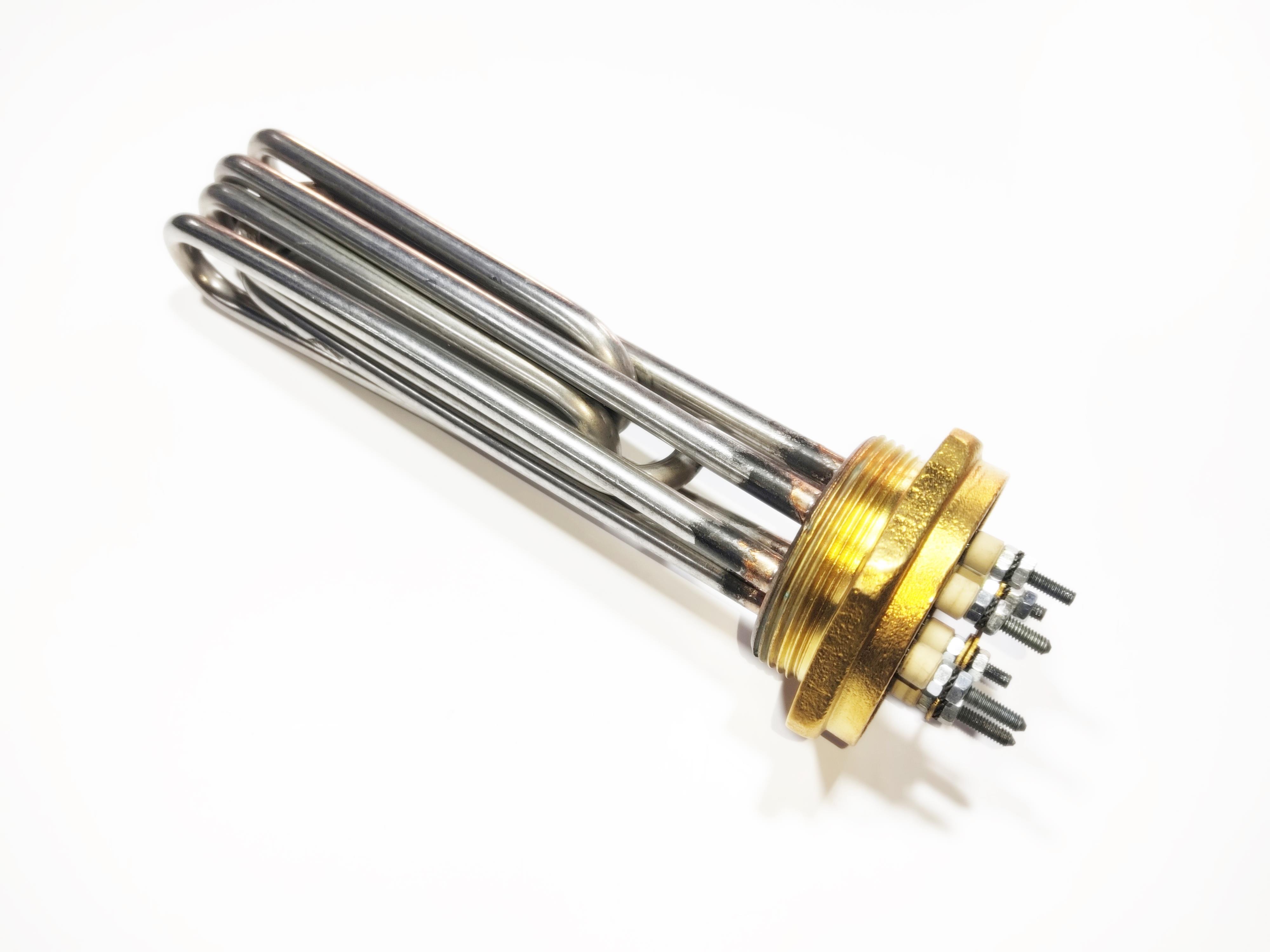 2 Inch 304Cr 10000W 230/380V Twisted 22cm Three-Phase Industrial Heating Elements / Heating Resistance 