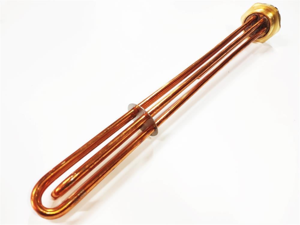 2 Inch Copper 12KW 380V 45cm Three Phase Industrial Heating Element