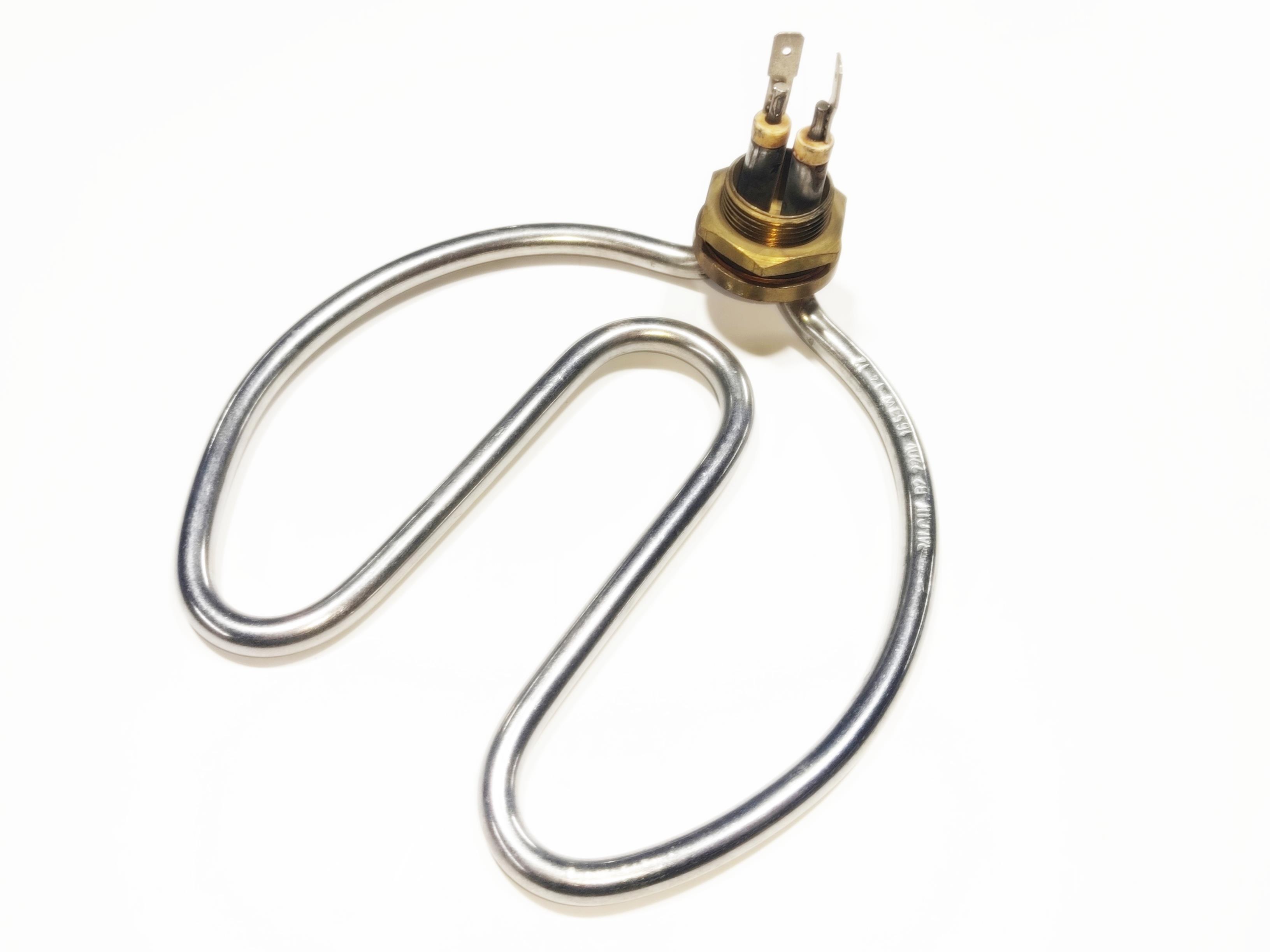  Horseshoe Model Heating Element with Union for Samovar Tea Maker 230V CR304 Stainless Steel