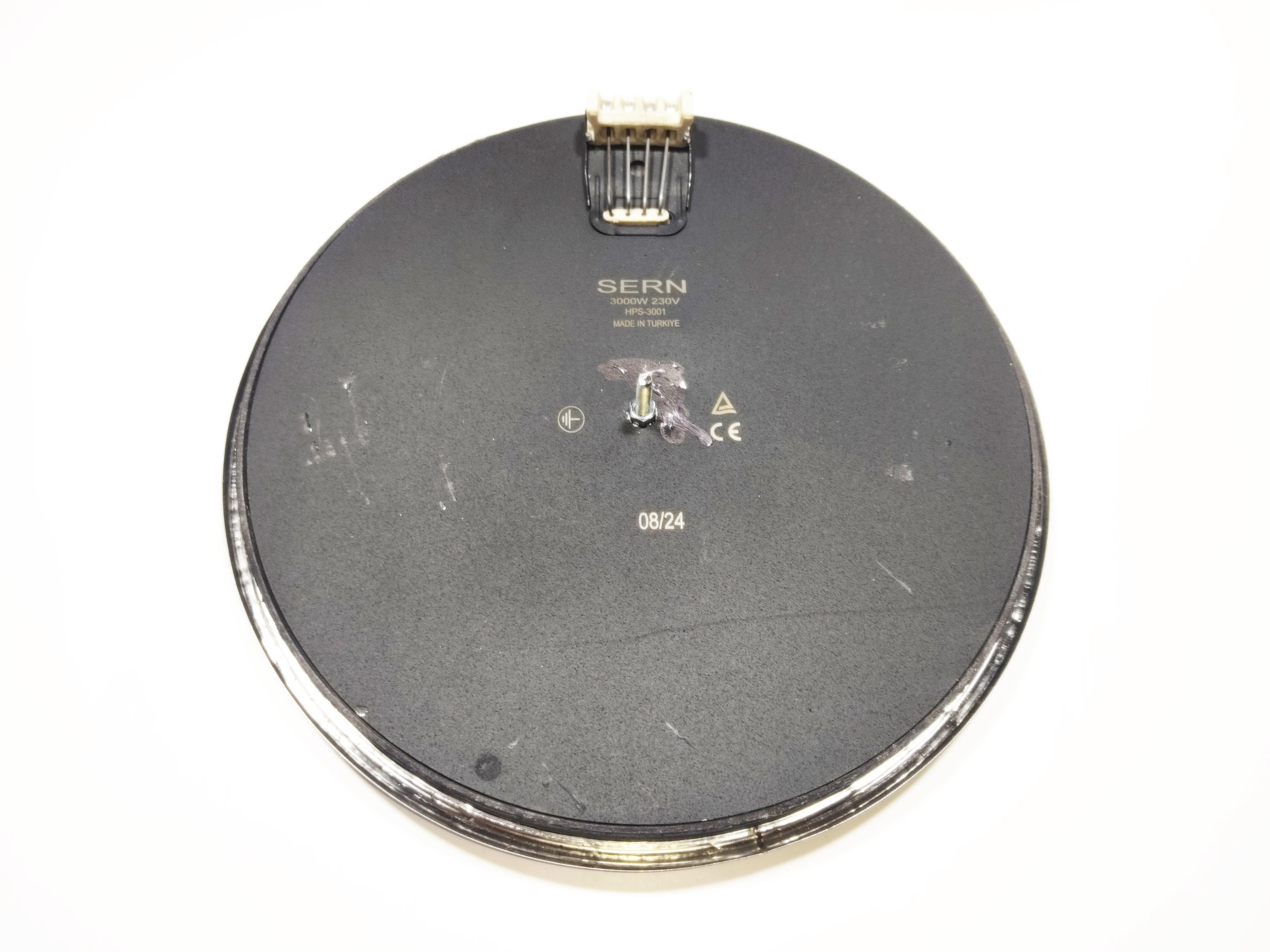 300mm 3000W 230V Hot Plate with Four-Terminal Block