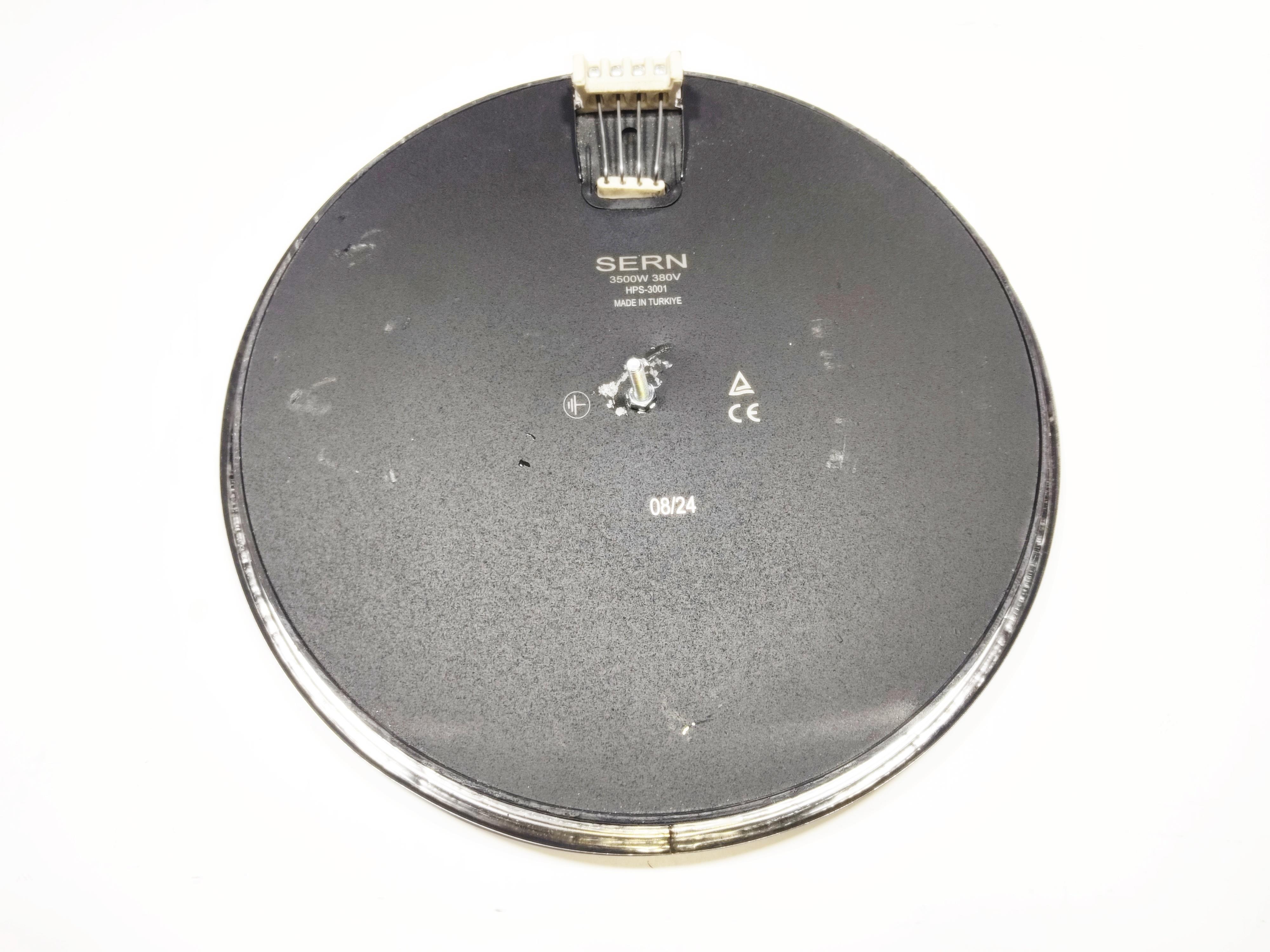 300mm 3500W 380V Hot Plate with Four-Terminal Block