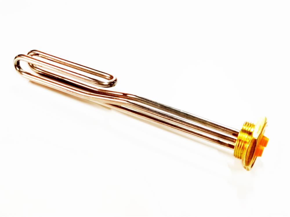 Sern 30cm 3000W Stainless Steel Solar Water Heater Element – 1-1/4 Inch Thread | 230V | Curved Type | Non-Thermostatic
