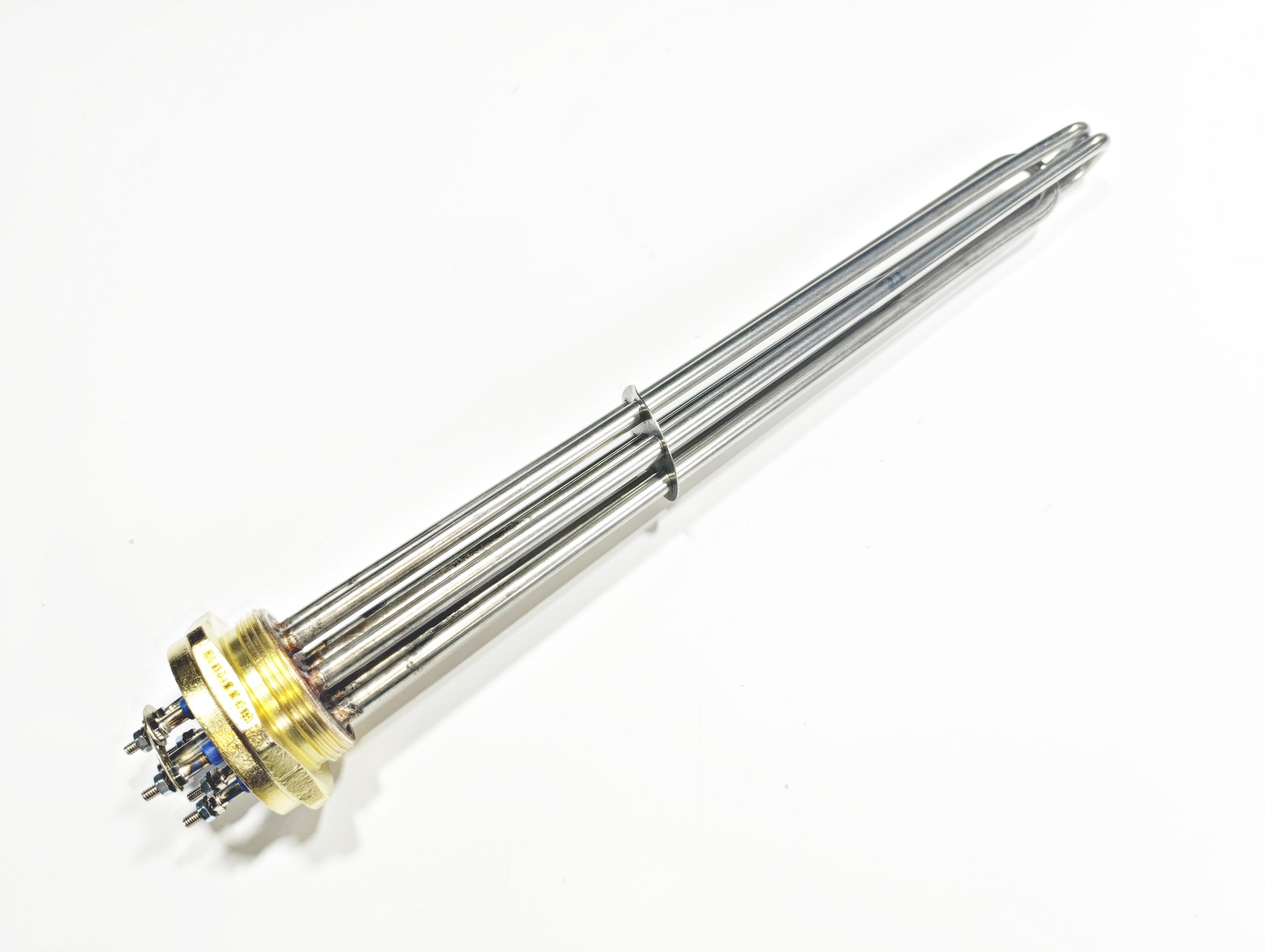 316 Stainless Steel 2 inch 12KW Three-Phase Head Heater Element